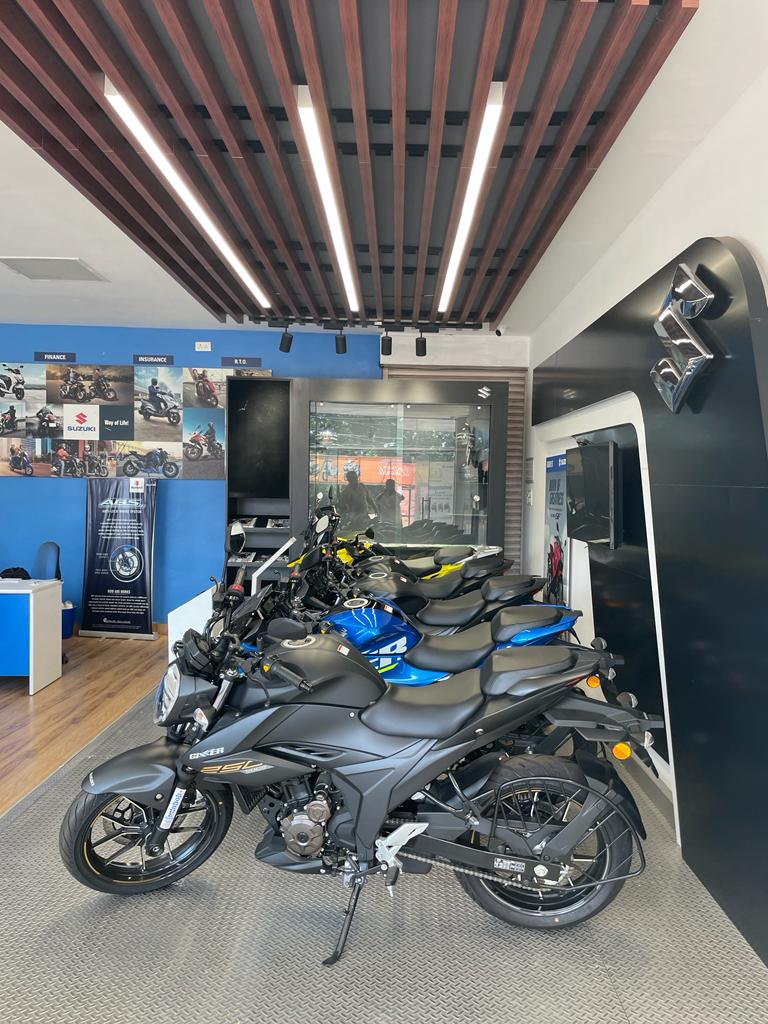 suzuki motorbike showroom