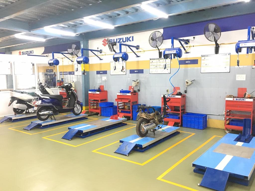 suzuki bike service center